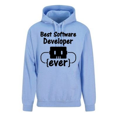 Software Developer For Coder And Software Engineer Gift Unisex Surf Hoodie