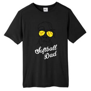 Softball Dad Father Coach Design Gift Tall Fusion ChromaSoft Performance T-Shirt