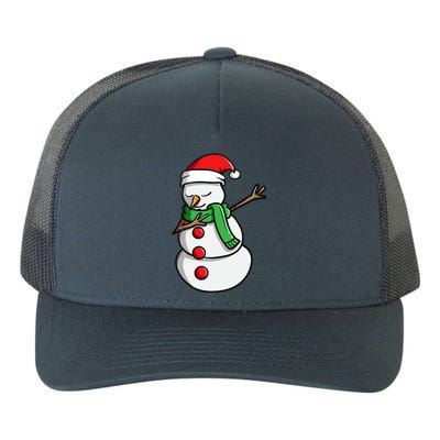 Snow Dabbing Funny Dancing Snow Christmas Gift Yupoong Adult 5-Panel Trucker Hat