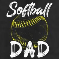 Softball Dad For Him Family Matching Player Cool Comfort Performance Bucket Hat