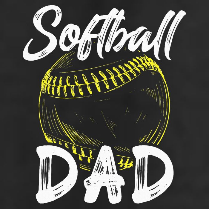 Softball Dad For Him Family Matching Player Cool Comfort Performance Bucket Hat