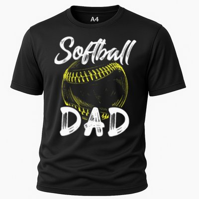 Softball Dad For Him Family Matching Player Performance Shirt