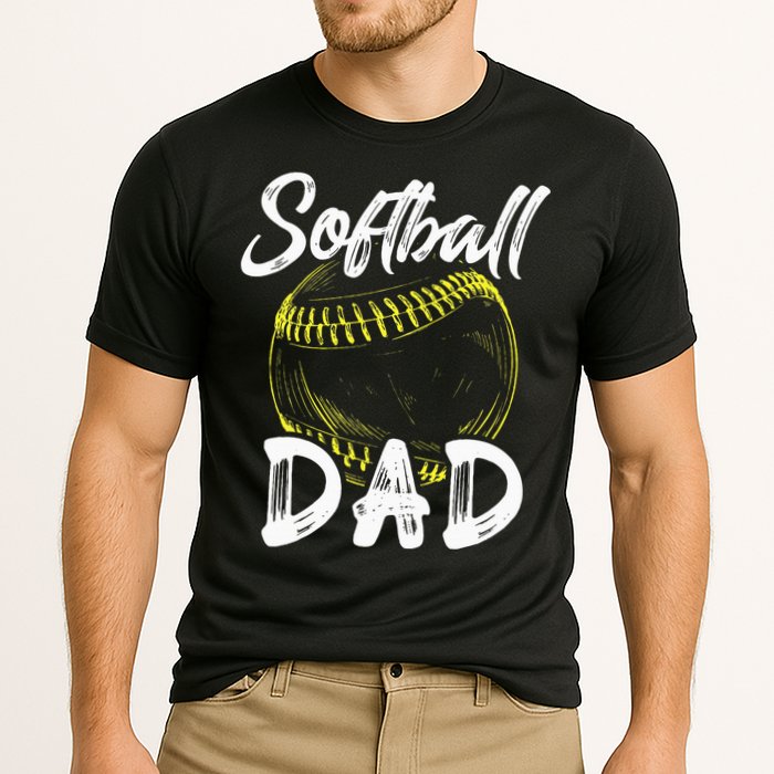 Softball Dad For Him Family Matching Player Performance Shirt