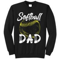 Softball Dad For Him Family Matching Player Sweatshirt