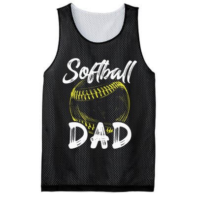 Softball Dad For Him Family Matching Player Mesh Reversible Basketball Jersey Tank