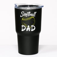 Softball Dad For Him Family Matching Player Tumbler