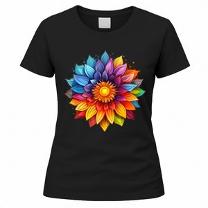 Sunflower Design For Women Men Flower Graphic Women's T-Shirt