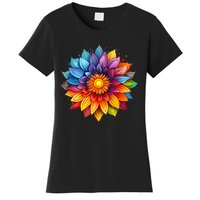 Sunflower Design For Women Men Flower Graphic Women's T-Shirt