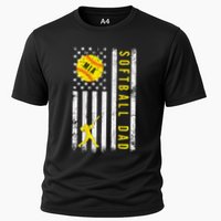 Softball Dad For Mia Cooling Performance Crew T-Shirt