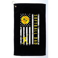 Softball Dad For Mia Golf Towel