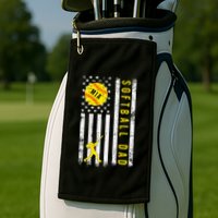 Softball Dad For Mia Golf Towel