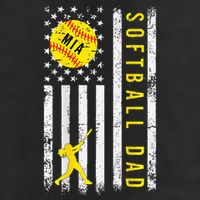Softball Dad For Mia Golf Towel