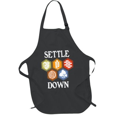Settle Down Funny Tabletop Game Night Board Gaming Apron