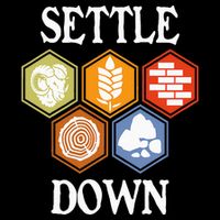 Settle Down Funny Tabletop Game Night Board Gaming Bucket Hat