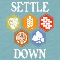Settle Down Funny Tabletop Game Night Board Gaming Sueded Cloud Jersey T-Shirt