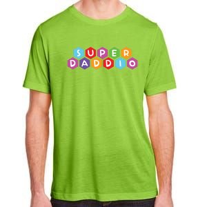 Super Daddio Funny Dad Gift Adult ChromaSoft Performance T-Shirt