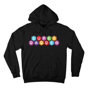 Super Daddio Funny Dad Gift Hoodie