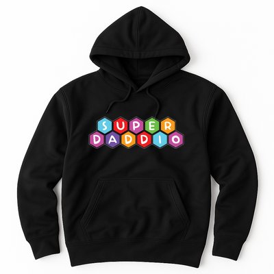 Super Daddio Funny Dad Gift Hoodie