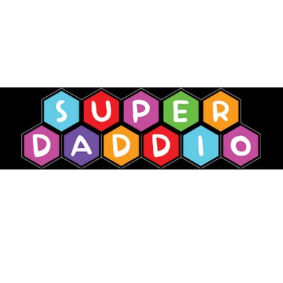 Super Daddio Funny Dad Gift Bumper Sticker