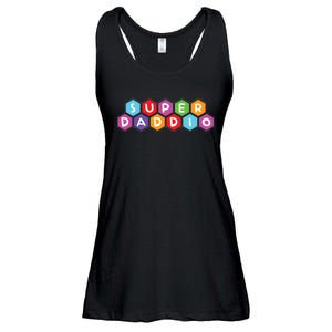 Super Daddio Funny Dad Gift Ladies Essential Flowy Tank