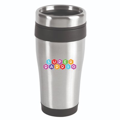 Super Daddio Funny Dad Gift 16oz Travel Tumbler