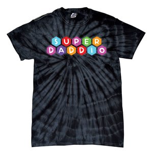 Super Daddio Funny Dad Gift Tie-Dye T-Shirt