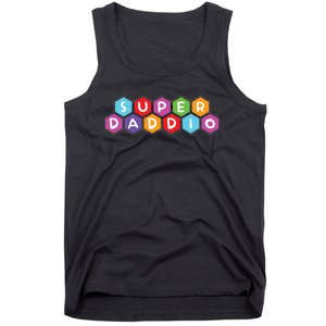 Super Daddio Funny Dad Gift Tank Top