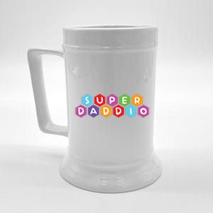 Super Daddio Funny Dad Gift Beer Stein