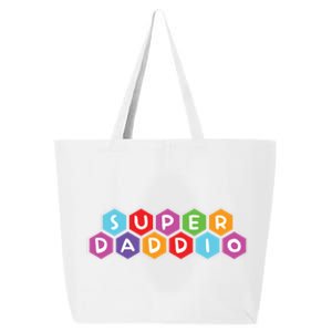 Super Daddio Funny Dad Gift 25L Jumbo Tote