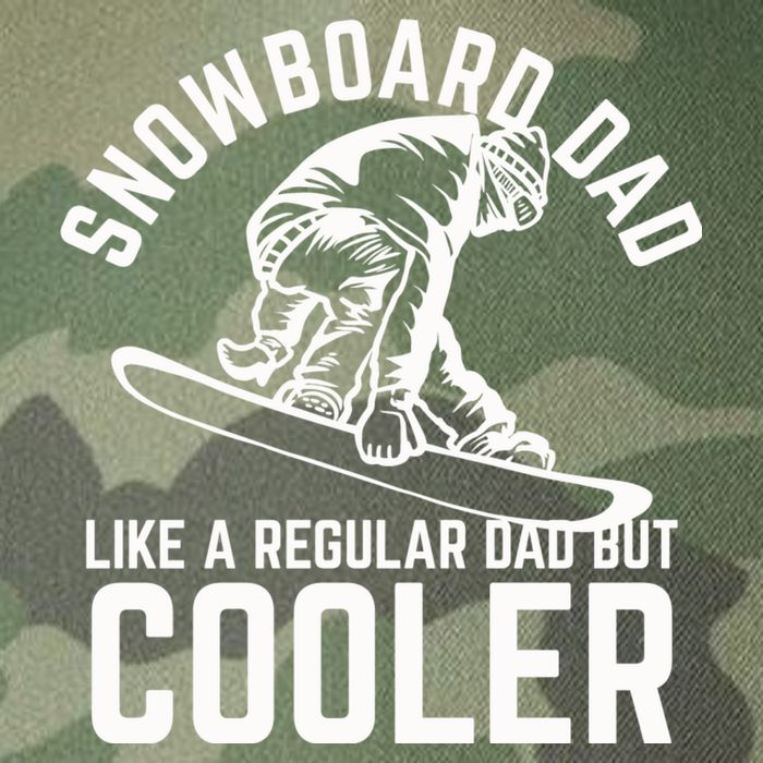 Snowboard Dad Father And Son Matching Legacy Tie Dye Trucker Hat