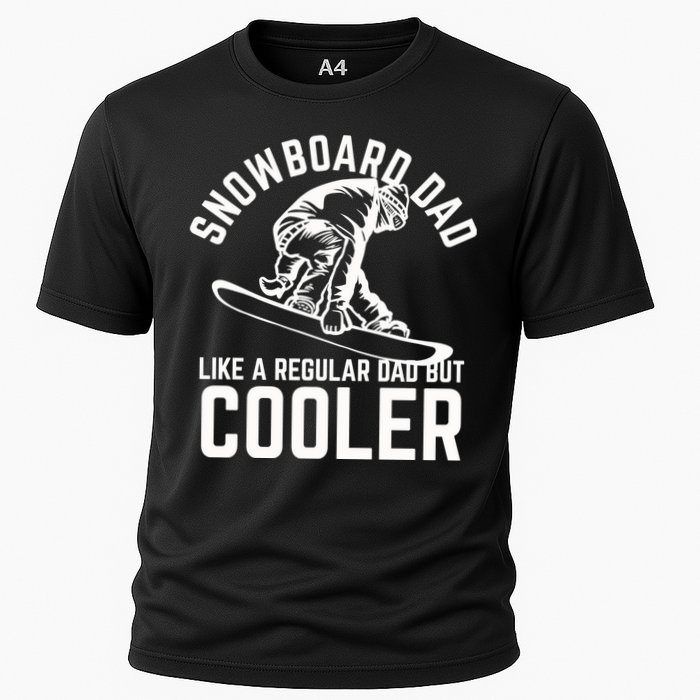 Snowboard Dad Father And Son Matching Performance Shirt