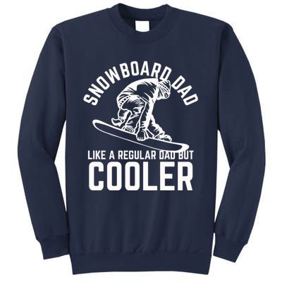 Snowboard Dad Father And Son Matching Sweatshirt