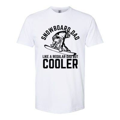 Snowboard Dad Father And Son Matching Softstyle CVC T-Shirt