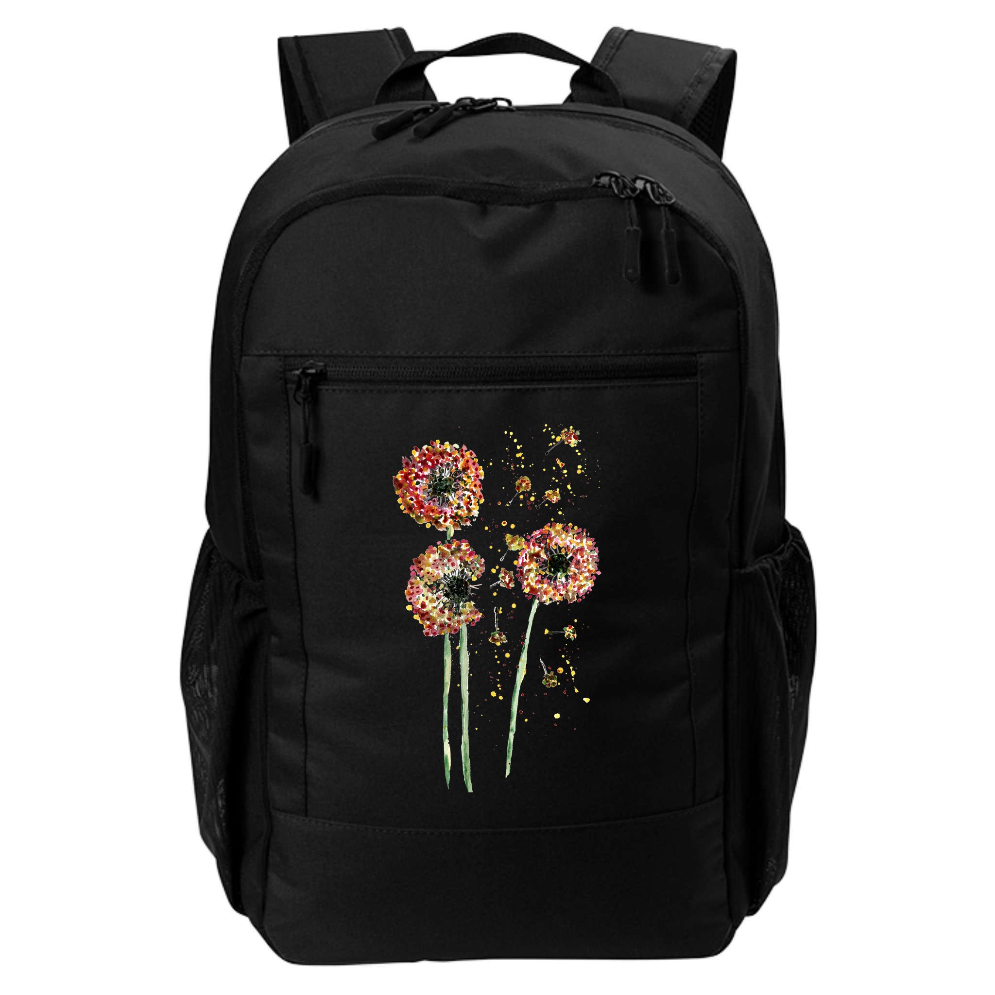Spring Dandelion Floral Art Backpack
