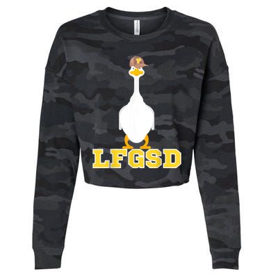 San Diego Goose LFGSD Cropped Pullover Crew