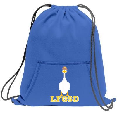 San Diego Goose LFGSD Sweatshirt Cinch Pack Bag