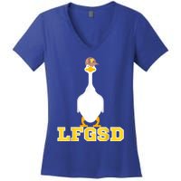 San Diego Goose LFGSD Women's V-Neck T-Shirt