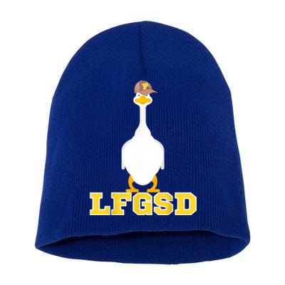 San Diego Goose LFGSD Short Acrylic Beanie