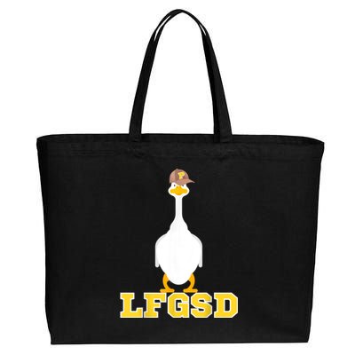 San Diego Goose LFGSD Cotton Canvas Jumbo Tote