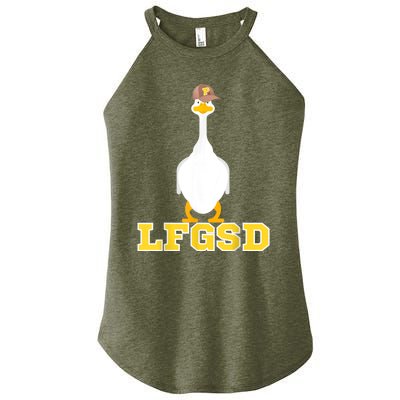 San Diego Goose LFGSD Women's Perfect Tri Rocker Tank