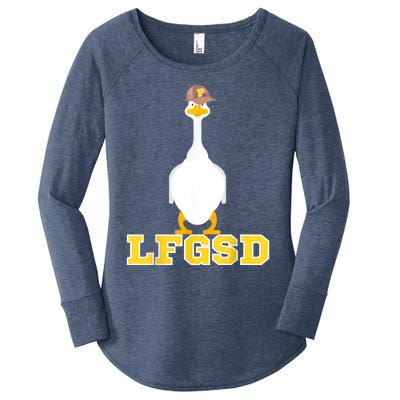 San Diego Goose LFGSD Women's Perfect Tri Tunic Long Sleeve Shirt