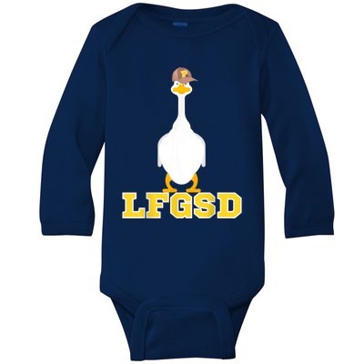 San Diego Goose LFGSD Baby Long Sleeve Bodysuit