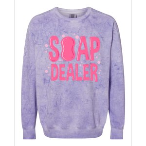 Soap Dealer Gift Soap Maker Handmade Soap Making Soapmaking Gift Colorblast Crewneck Sweatshirt