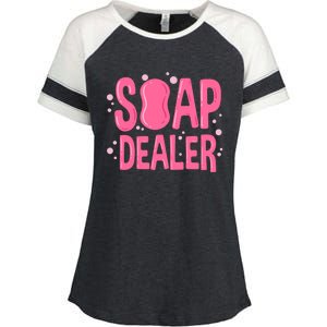 Soap Dealer Gift Soap Maker Handmade Soap Making Soapmaking Gift Enza Ladies Jersey Colorblock Tee