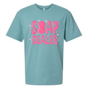 Soap Dealer Gift Soap Maker Handmade Soap Making Soapmaking Gift Sueded Cloud Jersey T-Shirt