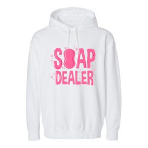 Soap Dealer Gift Soap Maker Handmade Soap Making Soapmaking Gift Garment-Dyed Fleece Hoodie