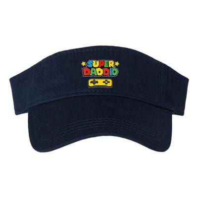 Super Daddio Gamer Dad Fathers Day Gift Papa Gift From Son Daughter Grandkids Visor