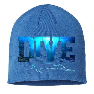 Scuba Diving Gift Dive Ocean Scuba Diver Gift Sustainable Beanie