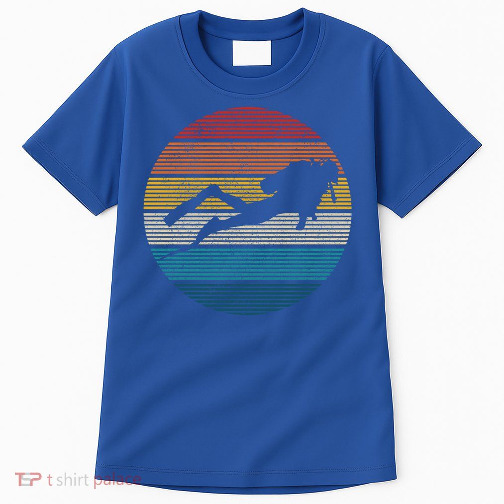 Scuba Diving Great Gift Vintage Retro Ocean Scuba Diver Gift Cute Gift Tall T-Shirt