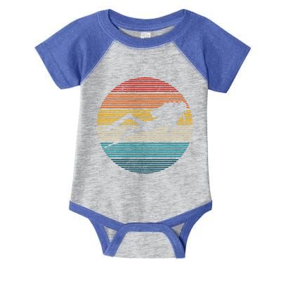 Scuba Diving Great Gift Vintage Retro Ocean Scuba Diver Gift Cute Gift Infant Baby Jersey Bodysuit